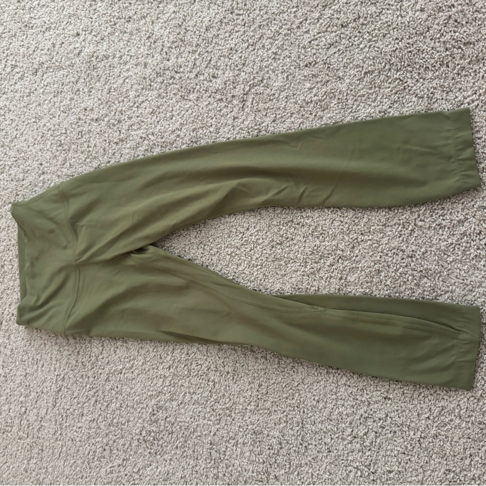 lululemon athletica Olive Green Leggings